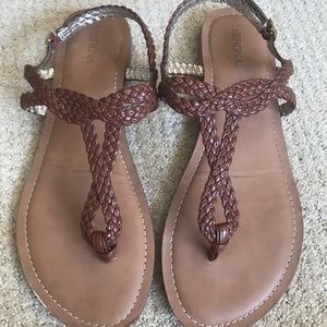 Merona braided sandals